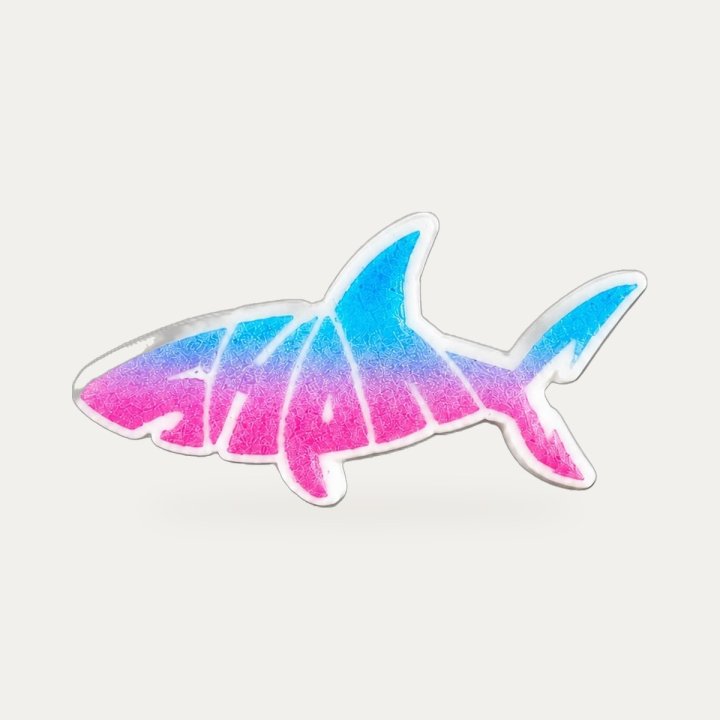 Pin's Sharklife Shark bubble gum