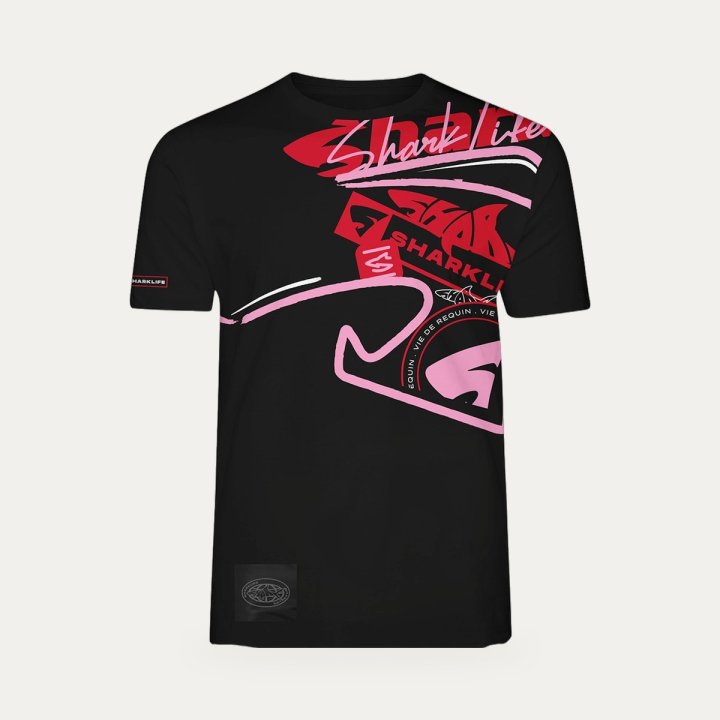 T-shirt Sharklife Aqua Red