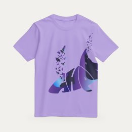 T-shirt Sharklife Bright violet