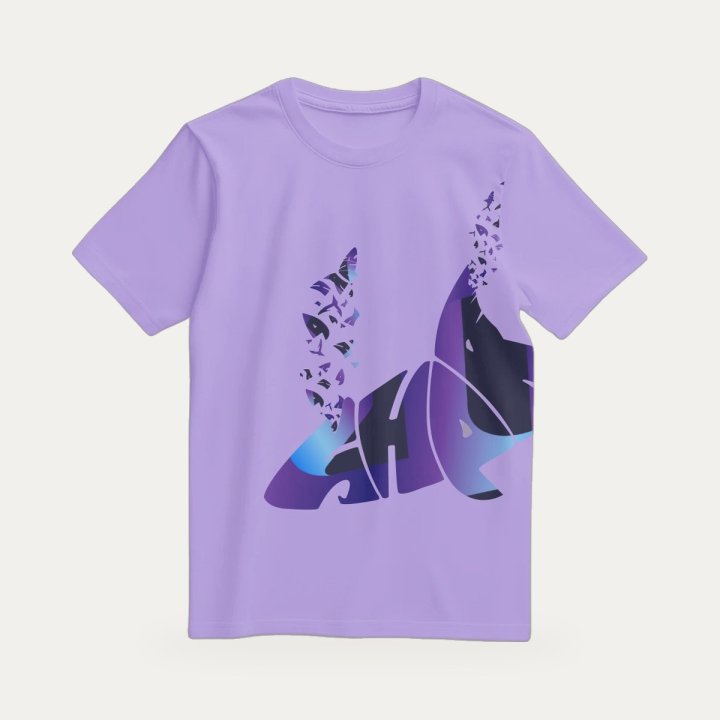 T-shirt Sharklife Bright violet