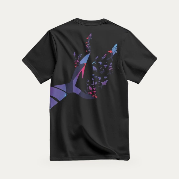 T-shirt Sharklife Bright bleu – vue 2
