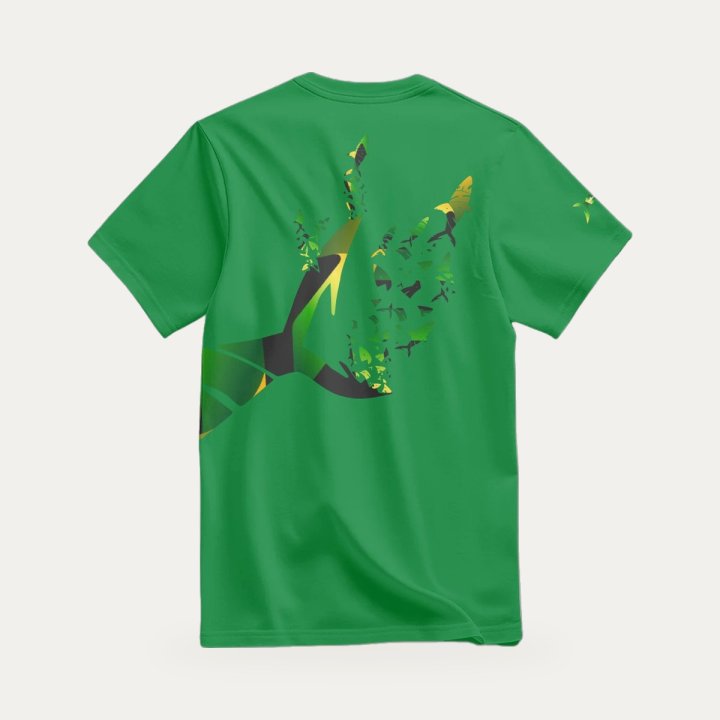 T-shirt Sharklife Bright vert – vue 2