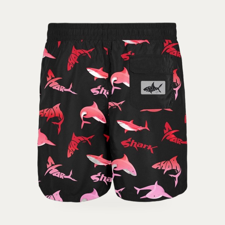 Short Sharklife Bright rouge – vue 2