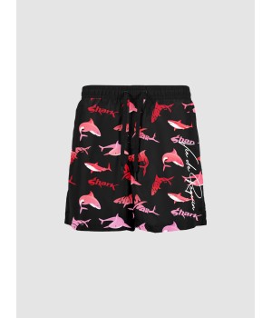 SHORT BRIGHT RED -...
