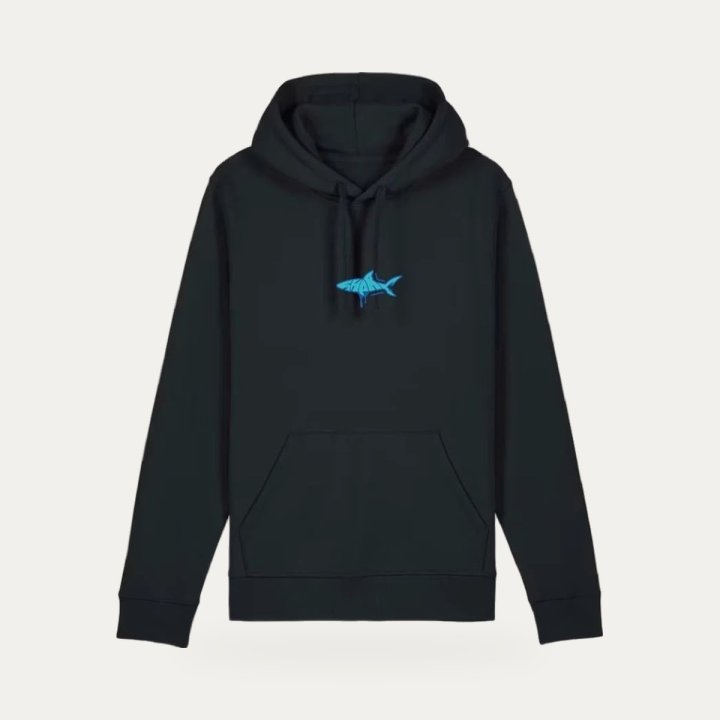 Hoodie Sharklife Sharkland bleu