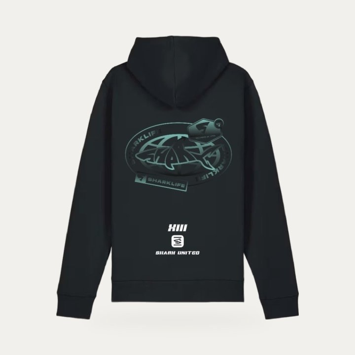 Hoodie Sharklife Shark United – vue 2
