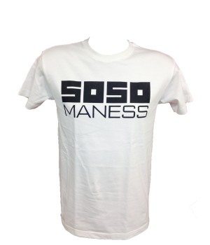 T-SHIRT SOSO MANESS BLANC